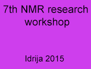 7th NMR workshop